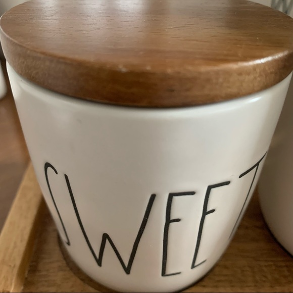 Rae Dunn sugar and creamer set SWEET & POUR - Picture 3 of 8